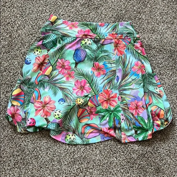 Donajo pickleball tropical Women's Skort - Picture 3 of 4